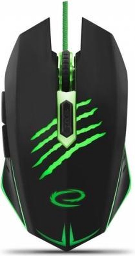 Esperanza EGM209G muis USB Type-A Optisch 2400 DPI Rechtshandig