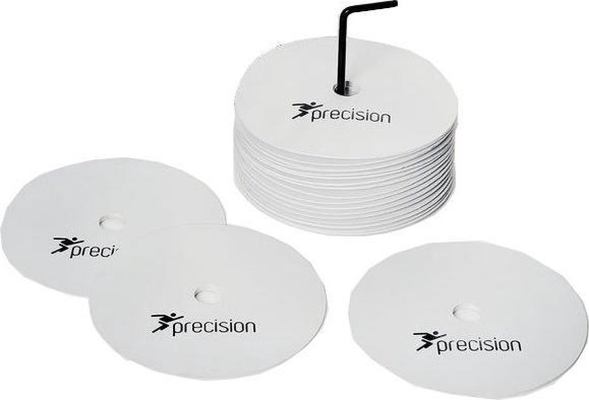 1200x816.jpg Precision Veldmarkering 15 X 15 Cm Medium Rubber Wit 20 Stuks - Afbeelding 1