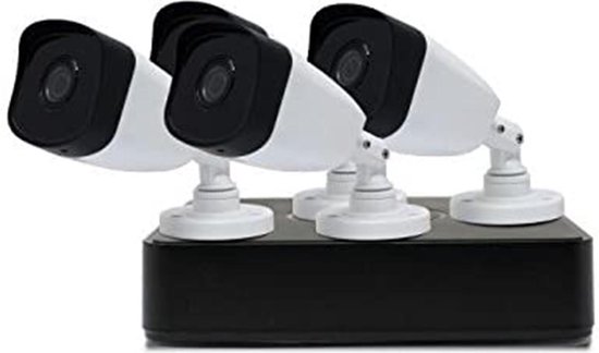 DVR-recorder, bewegingsdetectie 5-in-1 CCTV-recorder, 4-kanaals hybride tweerichtingsgesprek Hotelbewijsopslag Videoweergave voor huisbeveiliging( 100-240V U.S. regulations, 12