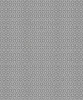 Hexagone dessin grijs modern (vliesbehang, grijs)