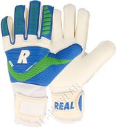 Real Match Keepershandschoenen Heren - Wit / Royal / Groen | Maat: 8