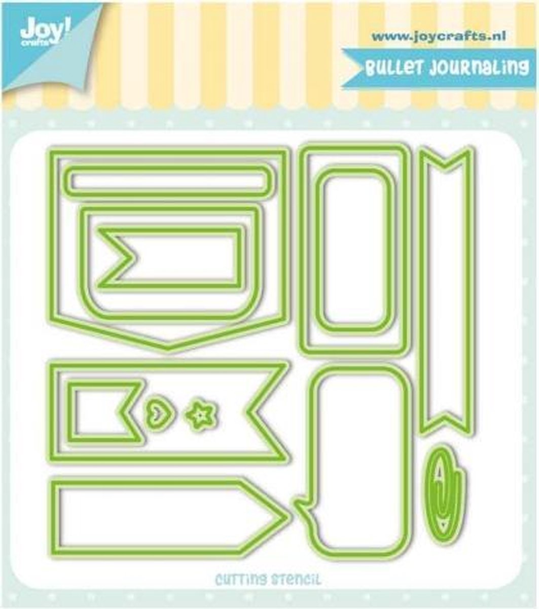 Joy!Crafts • Snijstencil Jocelijne Journaling