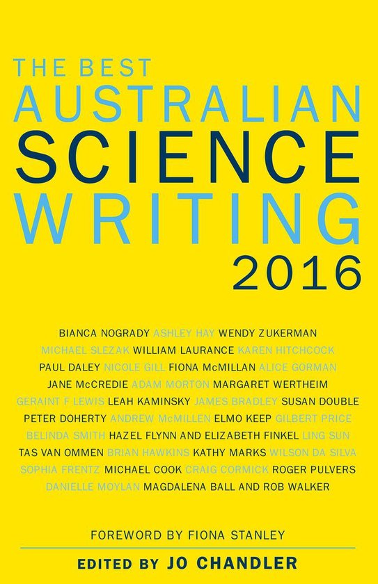The Best Australian Science Writing 2016 - cover