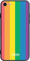 iPhone 7 Hoesje TPU Case - #LGBT #ffffff