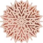 Cut, Foil and Emboss Die - Highland Christmas - Poinsettia Doily(1pc)