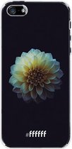 iPhone SE (2016) Hoesje Transparant TPU Case - Just a Perfect Flower #ffffff