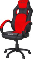 Elite - E-Sports - Game stoel - Ergonomisch - Bureaustoel - Verstelbaar - Racing - Gaming Chair - Zwart / Rood