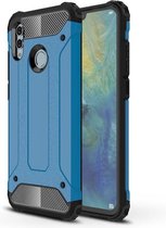 Coverup Huawei P Smart (2019) Hoesje - Armor Hybrid - Lichtblauw