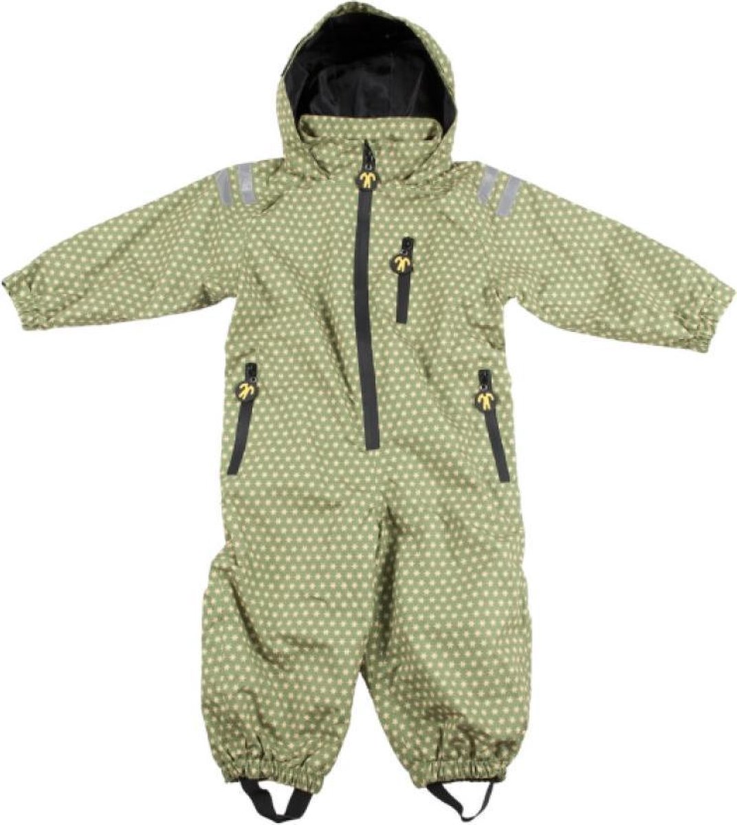 Ducksday regenpak kleuters kinderen unisex Funky green 74 80 waterdicht. bol