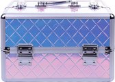 Beautycase - Nagel koffer - Make Up koffer - Hologram Unicorn Rainbow Ruit design - Alleen bij ONS verkrijgbaar