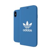 adidas Originals Bookcase BASIC FW18 iPhone X XS TPU hoesje - Blauw