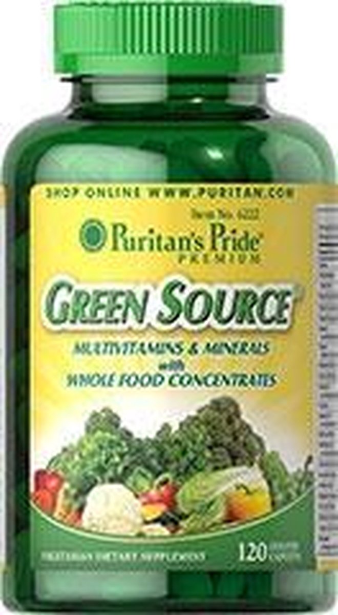 Puritan's Pride Green Source 120 Tabletten 6222