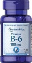 Puritan's Pride Vitamine B6 100 mg 100 Tabletten 650
