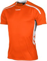 hummel Preston Shirt km Sport Shirt - Orange - Taille 152