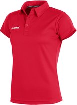 hummel Authentic Corporate Polo Ladies Sportpolo - Rood - Maat L