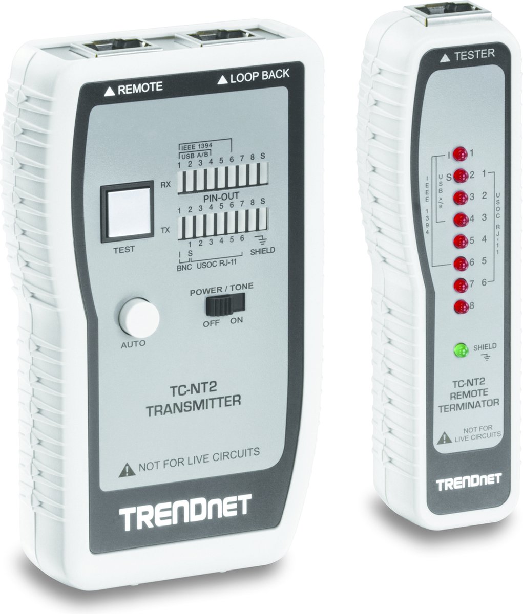 TRENDnet TC-NT2 Netwerk Kabel Tester