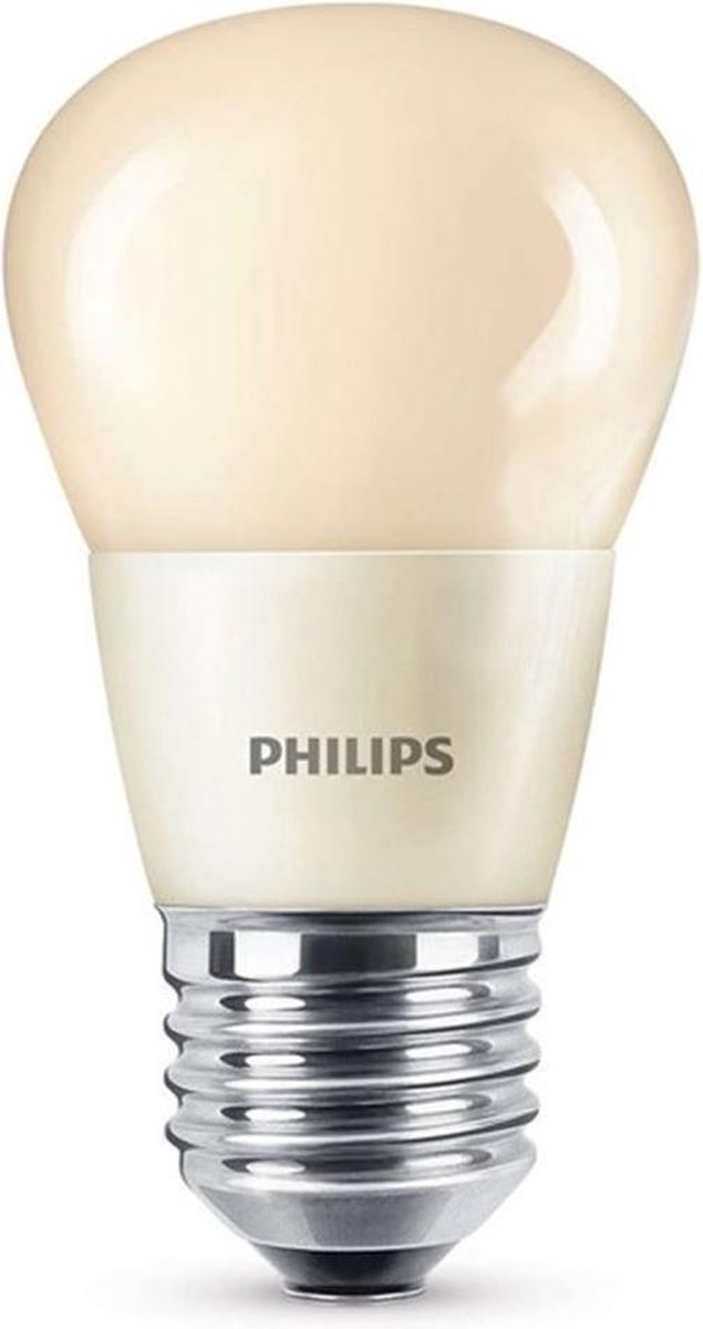 Philips Led Lamp E27 4W 185lm Kogel Flame Dimbaar | bol.com