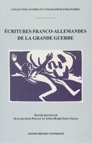 Lettres et civilisations étrangères - Écritures franco-allemandes de la Grande Guerre