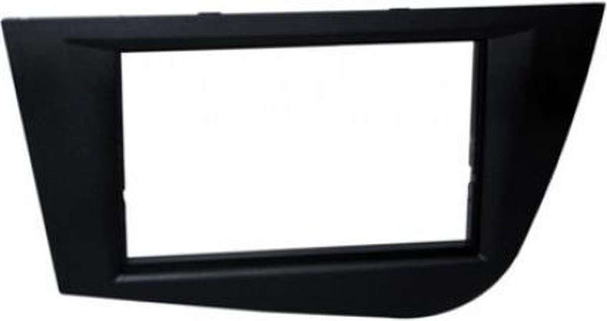 2-DIN frame ECO Seat Leon 05> zwart