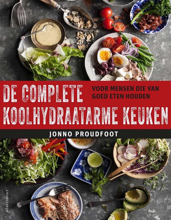 Boekomslag voor De complete koolhydraatarme keuken