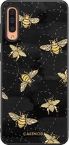 Samsung A50/A30s hoesje - Bee yourself | Samsung Galaxy A50 case | Hardcase backcover zwart