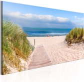 Schilderijen Op Canvas - Schilderij - Seaside Dream 150x50 - Artgeist Schilderij