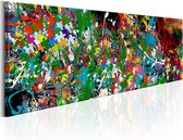 Schilderijen Op Canvas - Schilderij - Artistic Puzzle 135x45 - Artgeist Schilderij
