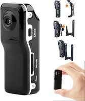 MD80 3-in-1 mini digitale video camera camcorder POCKET DV met 720 * 480 pixels, kijkhoek: 60 graden (zwart)