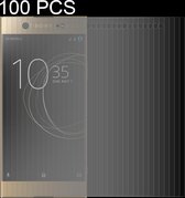 100 STKS voor Sony Xperia XA1 Plus 0.26mm 9 H Oppervlaktehardheid 2.5D Gebogen Rand Gehard Glas Screen Protector