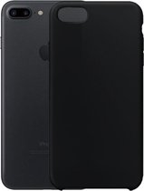 Apple iPhone 7 Plus / 8 Plus Soft Siliconen Hoesje - Zwart