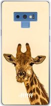 Samsung Galaxy Note 9 Hoesje Transparant TPU Case - Giraffe #ffffff