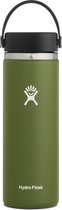 Hydro Flask 20 oz Wide Mouth with Flex Cap 2.0 Olive