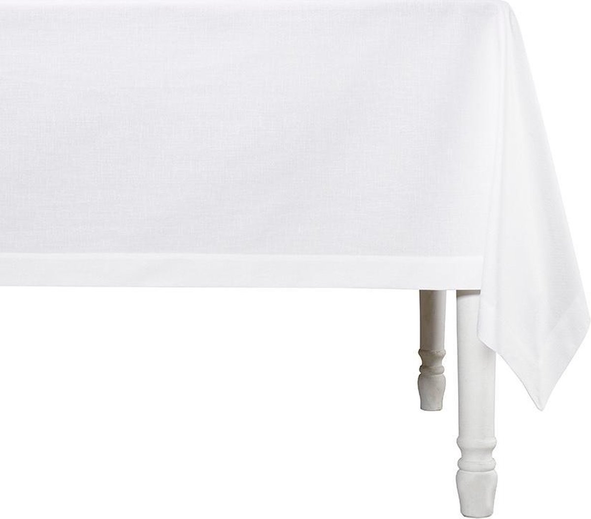 De Witte Lietaer Tafellaken Sonora 310x160 Cm Katoen Wit