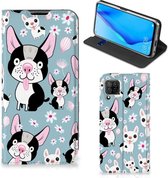 Étui de téléphone cadeau pour petits-fils Huawei P40 Lite Flipcover chiens