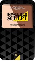 L'oreal Infallible Sculpt Contouring Palette 03 Medium Dark