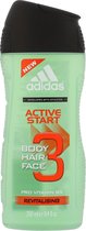 A3 Active Start Men 3in1 Shower Gel 250ml