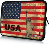 Sleevy 17,3 inch laptophoes Verenigde Staten - laptop sleeve - laptopcover - Sleevy Collectie 250+ designs