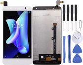 Lcd-scherm en digitizer volledige montage voor BQ Aquaris U2 U2 Lite (wit)