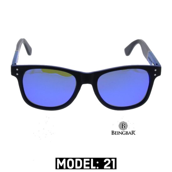 BEINGBAR Eyewear "Model 21" Sustainable Wooden Sunglasses van BEINGBAR — afbeelding 4