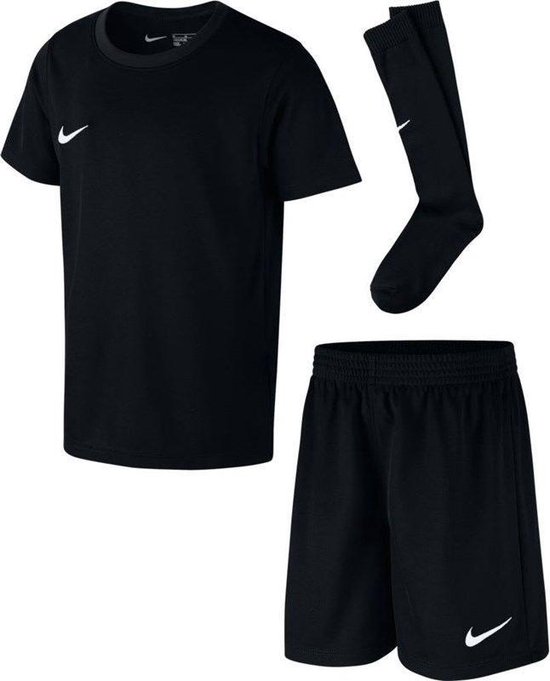 Roux duizend Prestige Nike Dri-FIT Park Meisjes/Jongens Sportkledingset - Black/Black/White -  Maat XL | bol.com