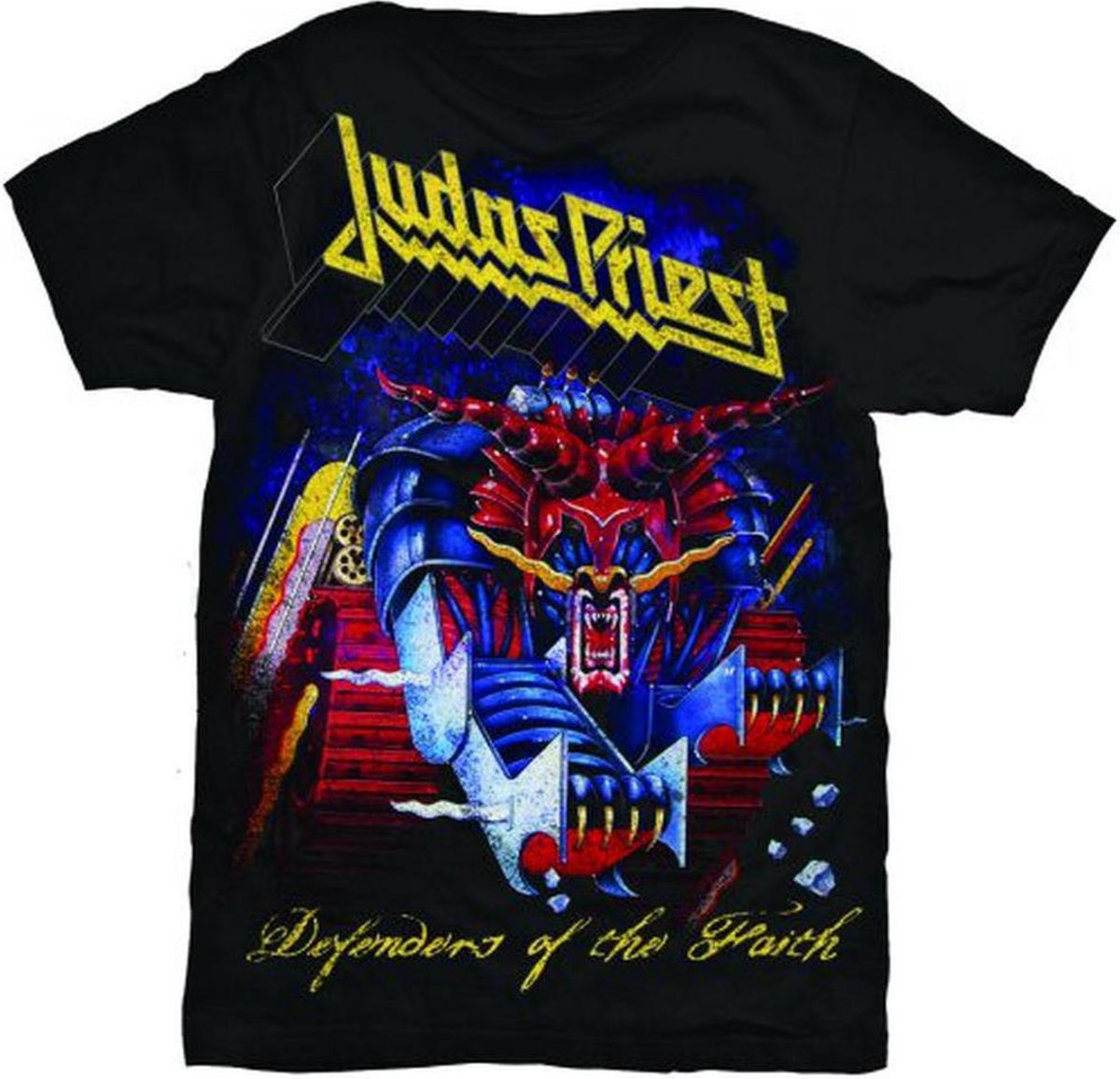 Judas Priest - Defender Of The Faith Heren T-shirt - XXL - Zwart