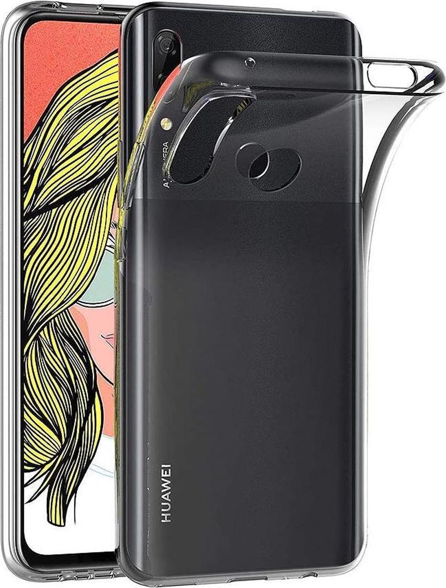 Hoesje Geschikt voor: Huawei P Smart Z - Silicone - Transparant