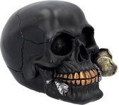 Nemesis Now - Black Rose from the Dead Skull 15cm