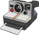 Grindstore Patch Retro Camera Multicolours