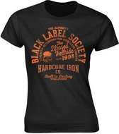 Black Label Society Dames Tshirt -XL- Hardcore Hellride Zwart