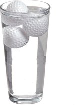CKB ltd - Novelty Golf Ball Drink Coolers - ijsblokjesvorm ijsblokjes whiskey stones herbruikbare ijsblokjesvormen ijsblokjesmakers ijsblokjesmaker cadeauset plastic whiskeystones