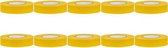 Isolatietape 10 Pack - Yurga - Geel - 20mmx20m - BSE