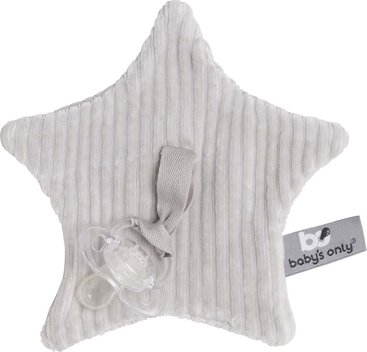 Baby's Only Speendoekje Sense - kiezelgrijs Baby's Only Speendoekje Sense - kiezelgrijs