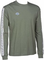 Arena - T-shirt - Arena M Long Sleeve Shirt Team army-white-army - XXL