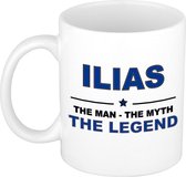 Ilias The man, The myth the legend cadeau koffie mok / thee beker 300 ml